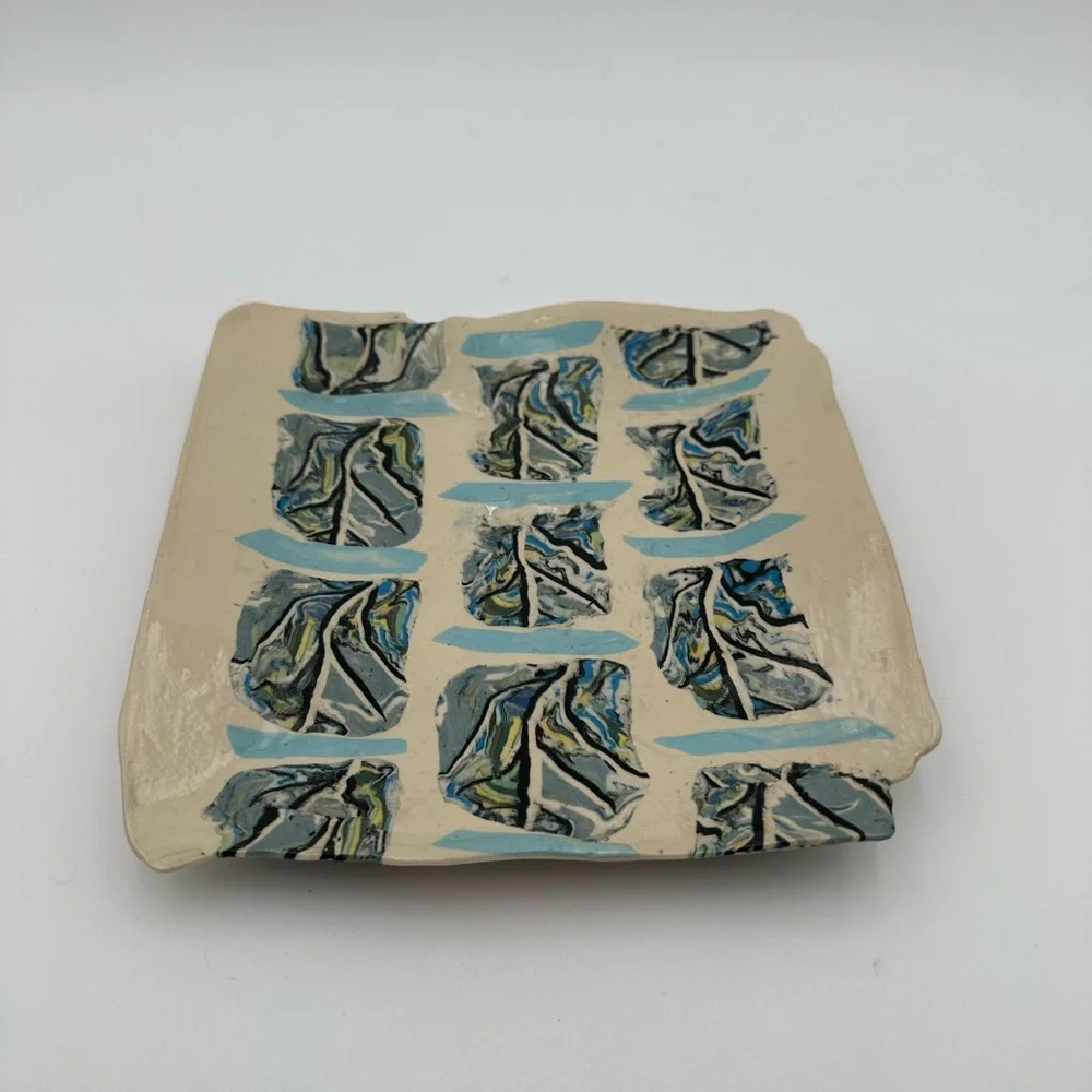 Artisan Handmade Soap Or Ring Dish Tray 7.5”